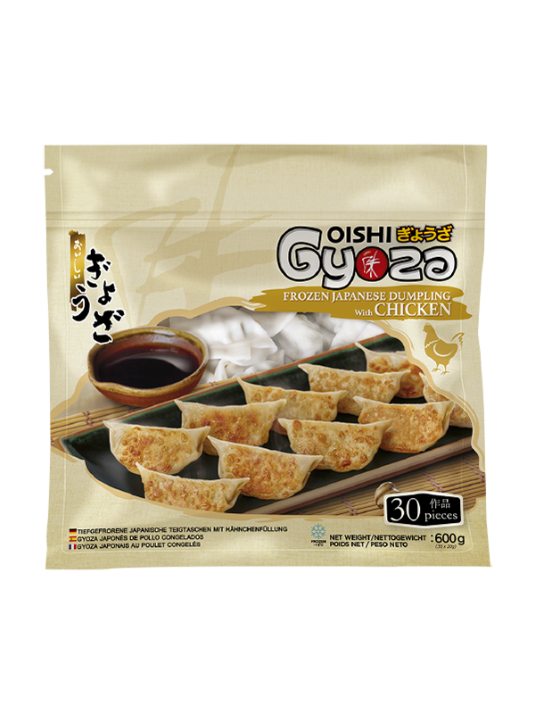 OISHI GYOZA FROZEN STEAMED CHICKEN GYOZA (EU)